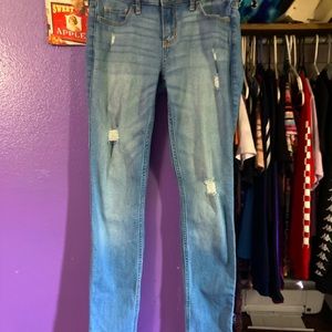 Hollister low rise skinny jeans size 3R